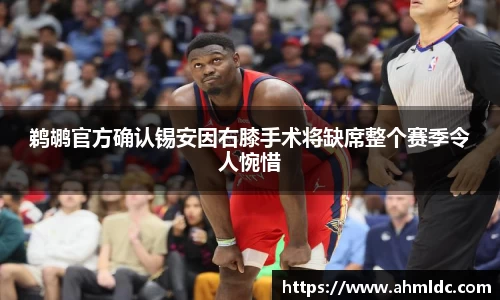 鹈鹕官方确认锡安因右膝手术将缺席整个赛季令人惋惜